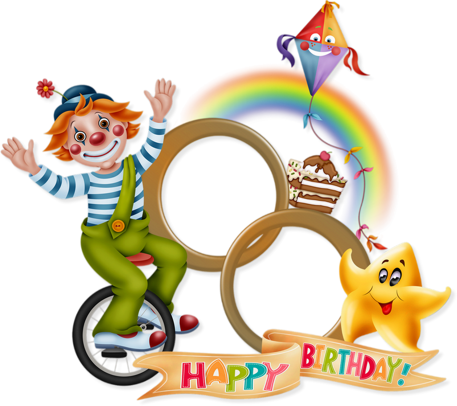 Happy Birthday Frame (910x810), Png Download