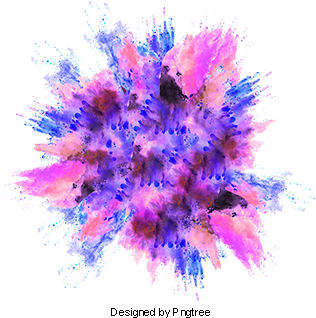Blue Powder, Powder Explosion, Blue, Powder Png And - Portable Network Graphics (360x360), Png Download