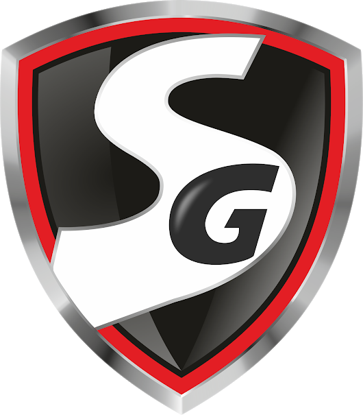 League Batting Pads - Sg Cricket Bat Logo (530x605), Png Download