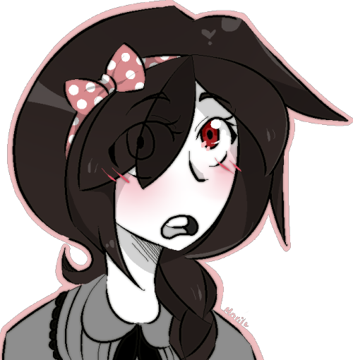Because I Can Only Draw Girls - Cartoon (500x510), Png Download