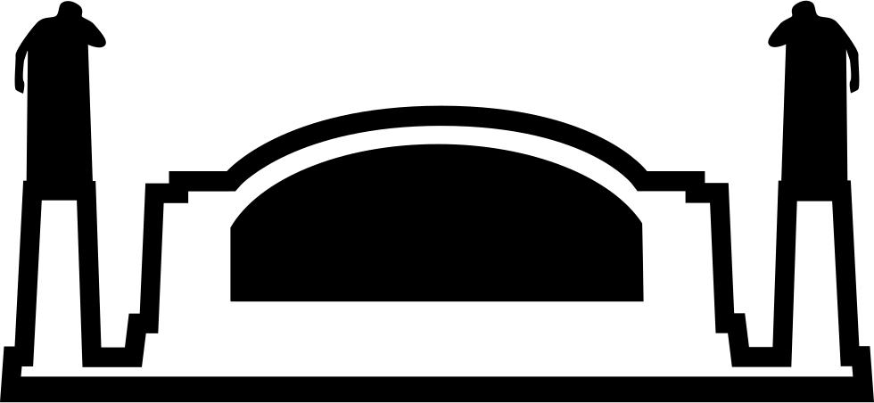 Egyptian Temple Comments - Bell Memorial (980x452), Png Download