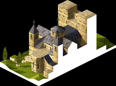 Murond Temple 3 - Medieval Architecture (476x354), Png Download