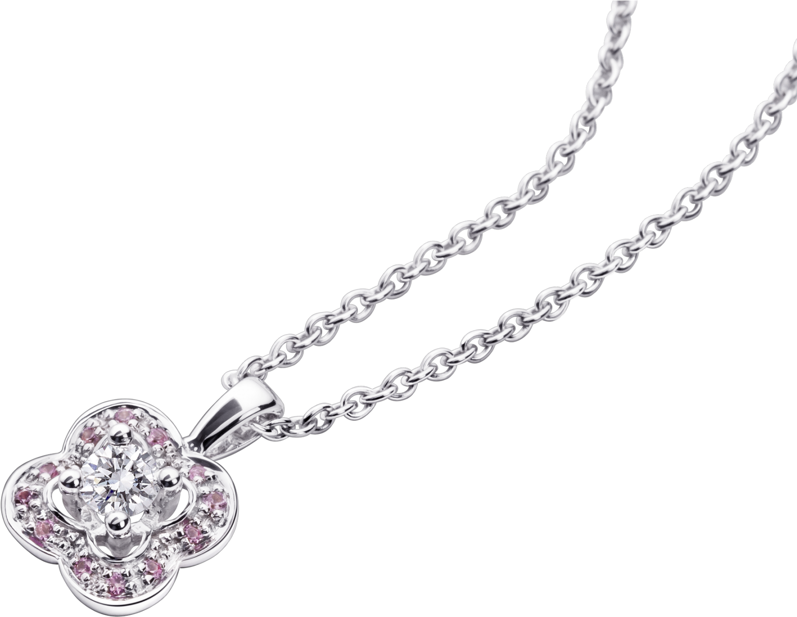 Chance Of Love Anniversary Pendant, White Gold And - Mauboussin Chance Cup (1800x1800), Png Download