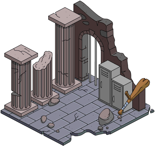 Wiggops' Station Menu - Simpsons Wiggope (498x468), Png Download