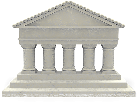 Local Libraries - Courthouse Clipart (500x373), Png Download