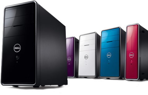 Dell Branded Computer Cabinet - Dell Cabinet For Pc (500x347), Png Download