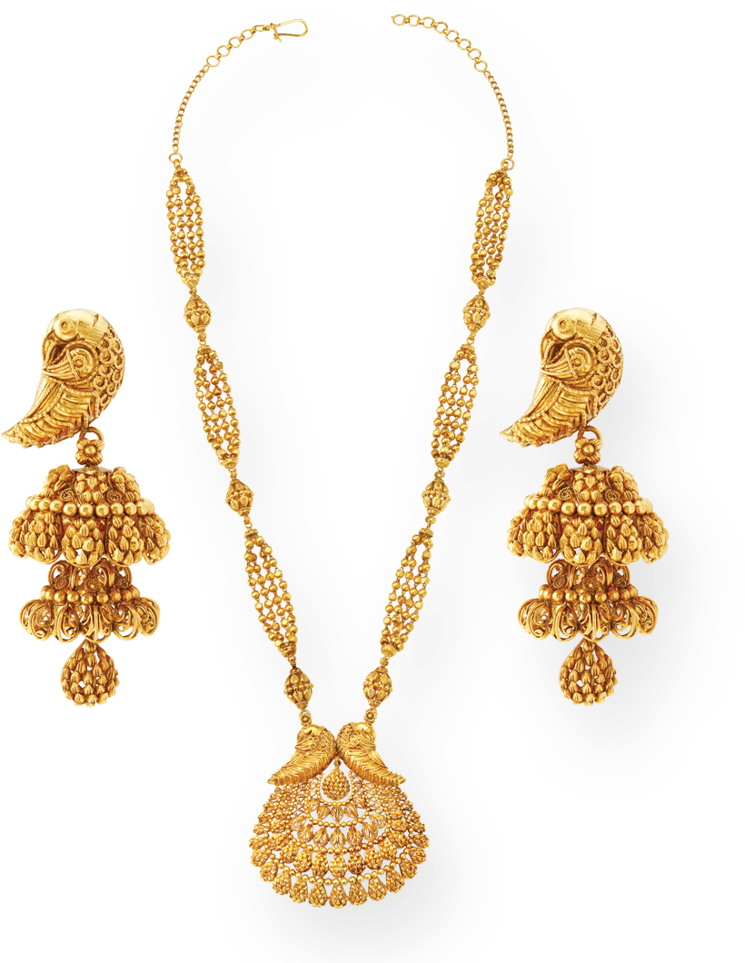 5139162cfaba00 Gold Jewelry, Bridal Jewelry, Indian - Tanishq (904x1090), Png Download