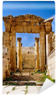 Ancient Arch Of Artemis Temple In Jerash, Jordan Wall - Temple Of Artemis (400x400), Png Download