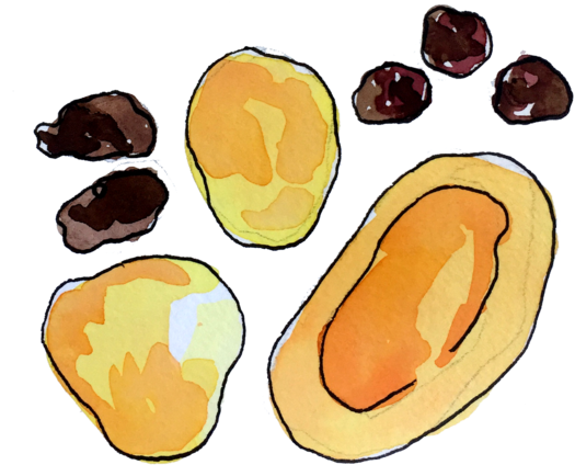 Dried Fruit (1000x1000), Png Download