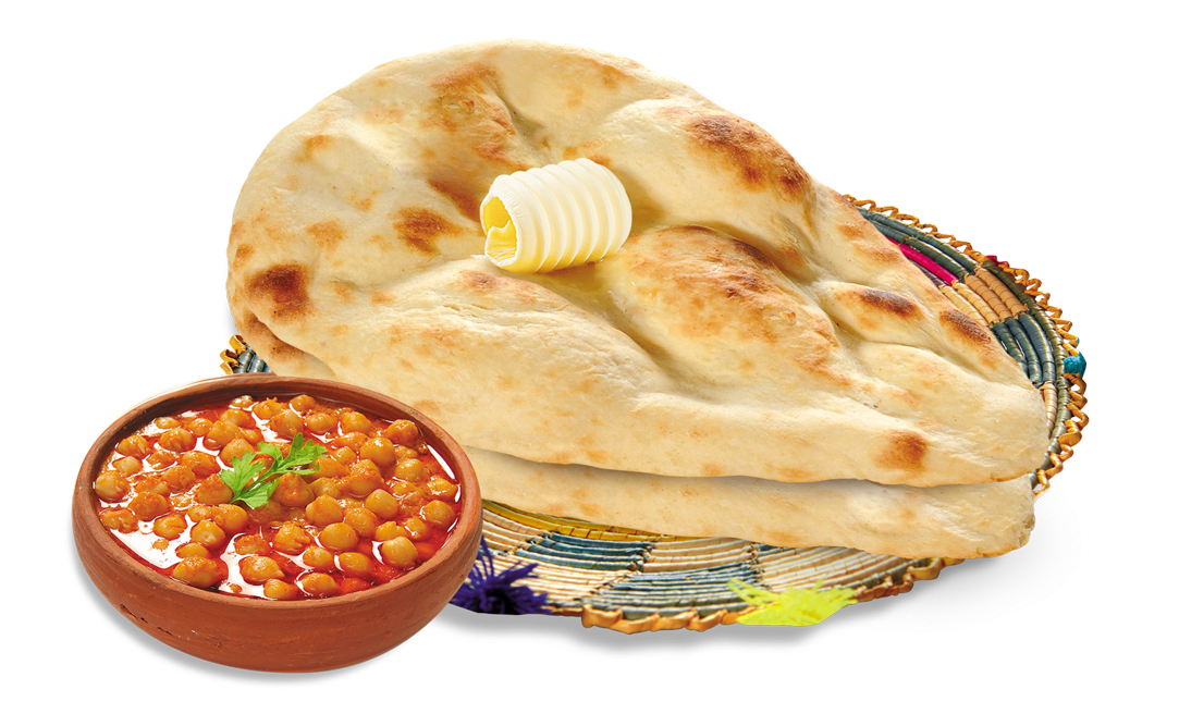 Naan - Paratha Png (1083x667), Png Download
