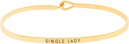 Simple Message Inspirational Being Skinny Bangles - Bangle (500x500), Png Download