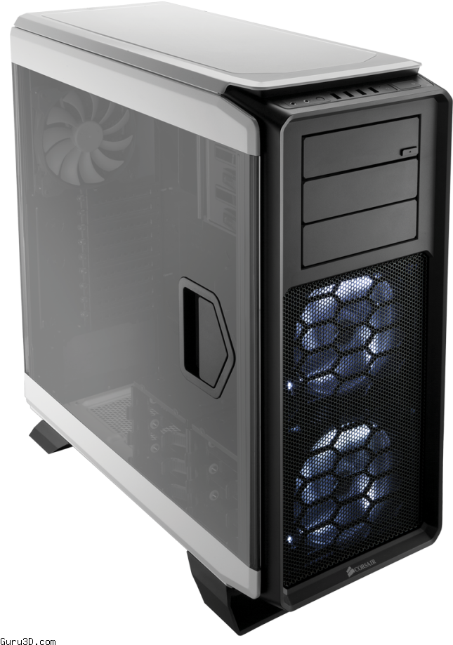 Looks Aside, Its A Huge Full Tower Case With Nine Expansion - Corsair Graphite 760t Full-tower Chassis (arctic White) (660x938), Png Download