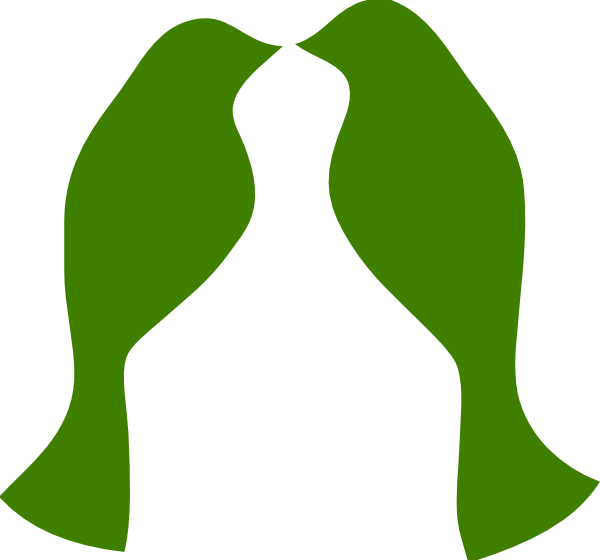 Love Birds Svg Clip Arts 600 X 560 Px (600x560), Png Download