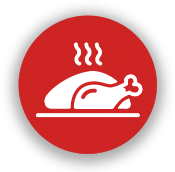 Sindhudurg Kinara Hotel - Non Veg Restaurant Logo (360x359), Png Download