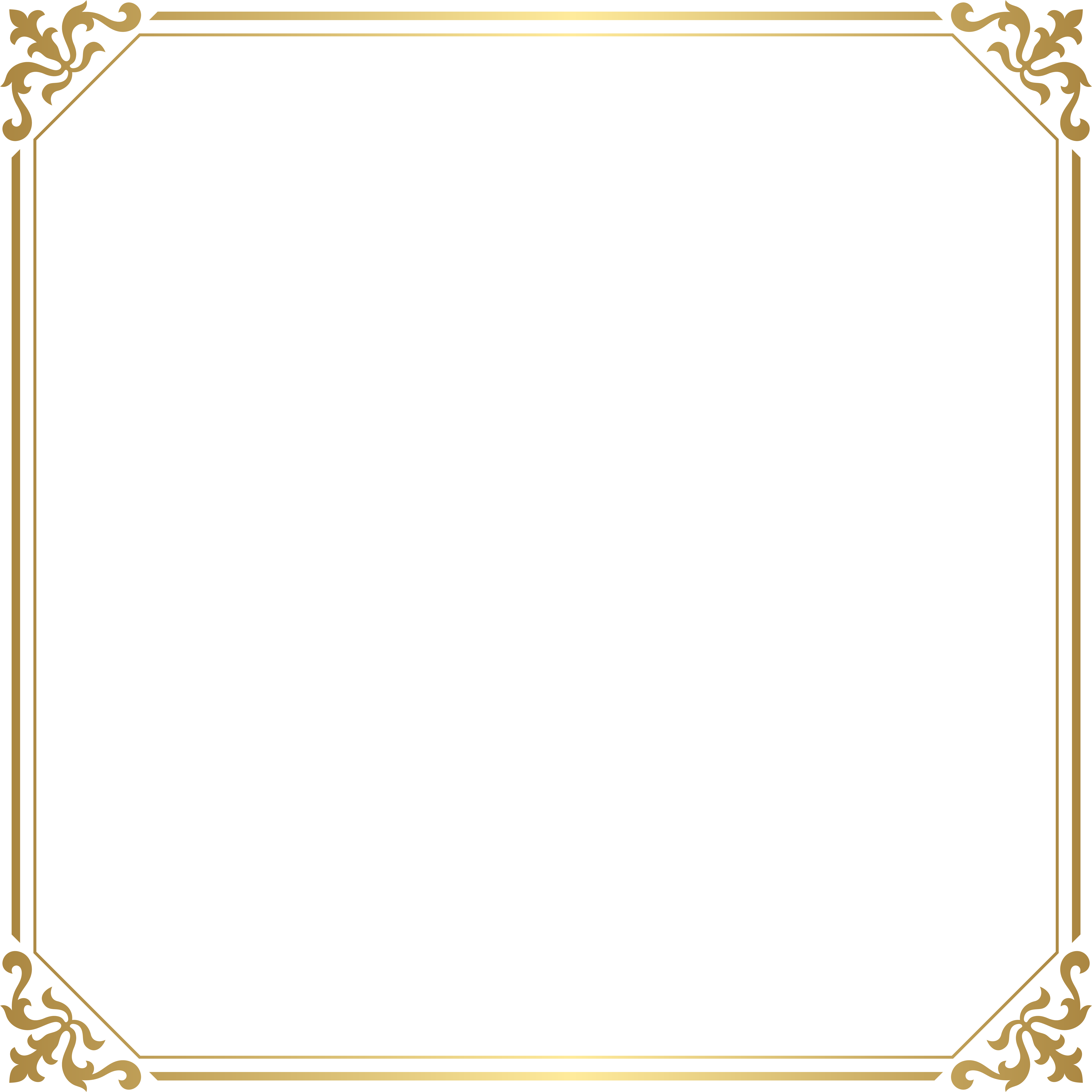Photo Frame Borders Png (8000x8000), Png Download