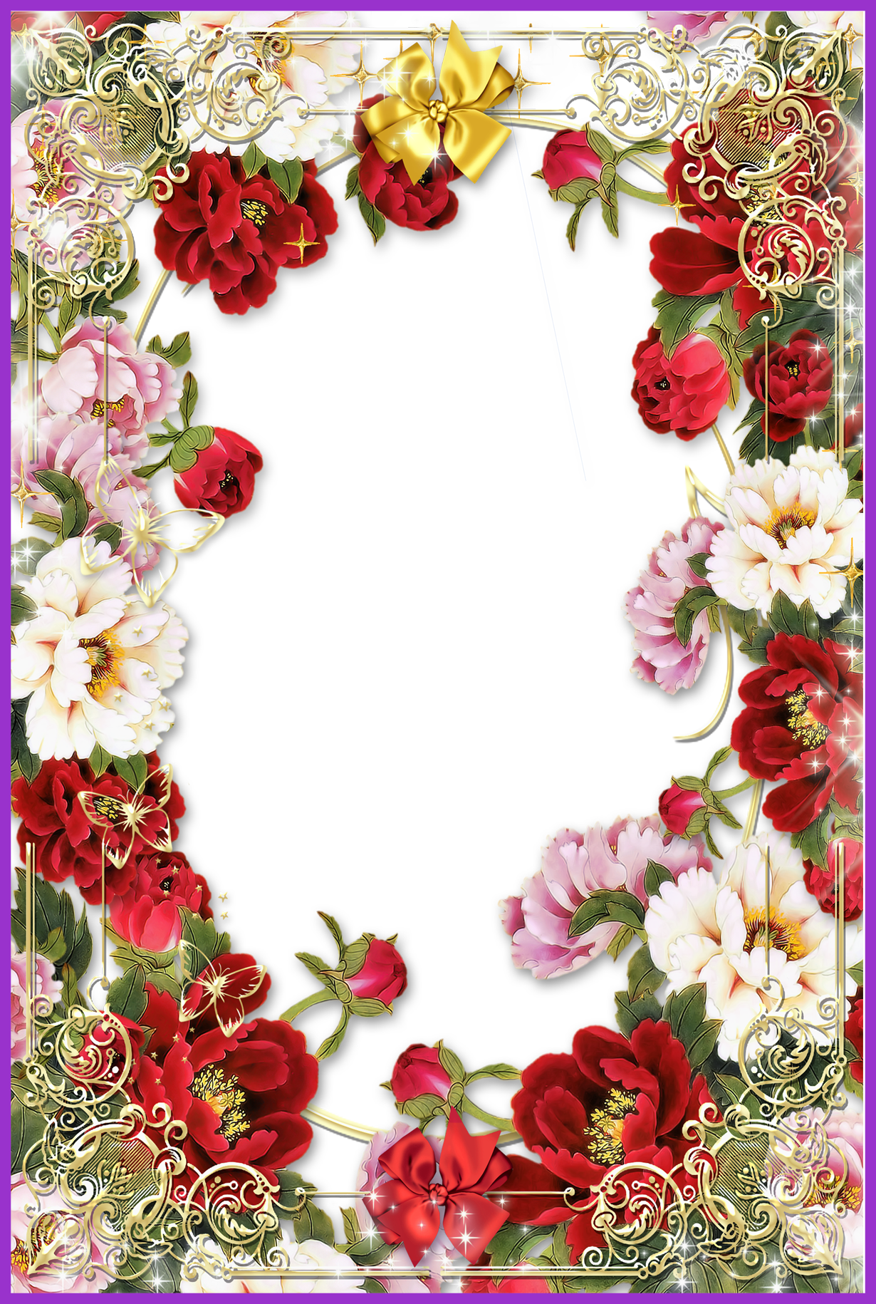 Incredible Picture Frame With - Happy Birthday Lovely Frames (1230x1830), Png Download