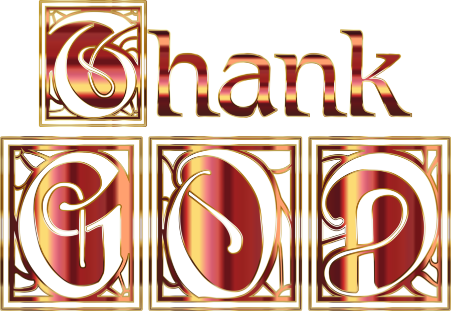 Download Thank God Png Transparent Clipart God Clip - Thank God Png Transparent (900x621), Png Download