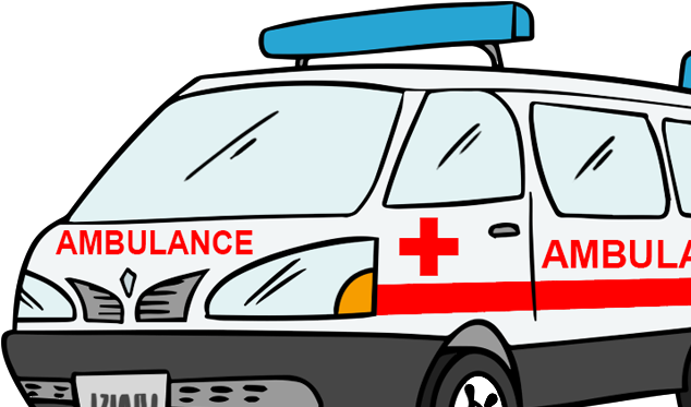 Buying Ambulance For A Rural Indian Village - Ambulance Clipart Transparent Background (654x375), Png Download