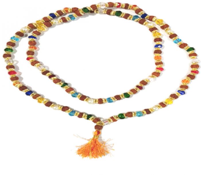 Navratna Mala/nav Graha Mala - Necklace (700x850), Png Download