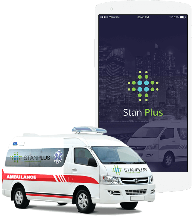 Android App Development Company Building Stanplus An - Edhi Services (642x721), Png Download