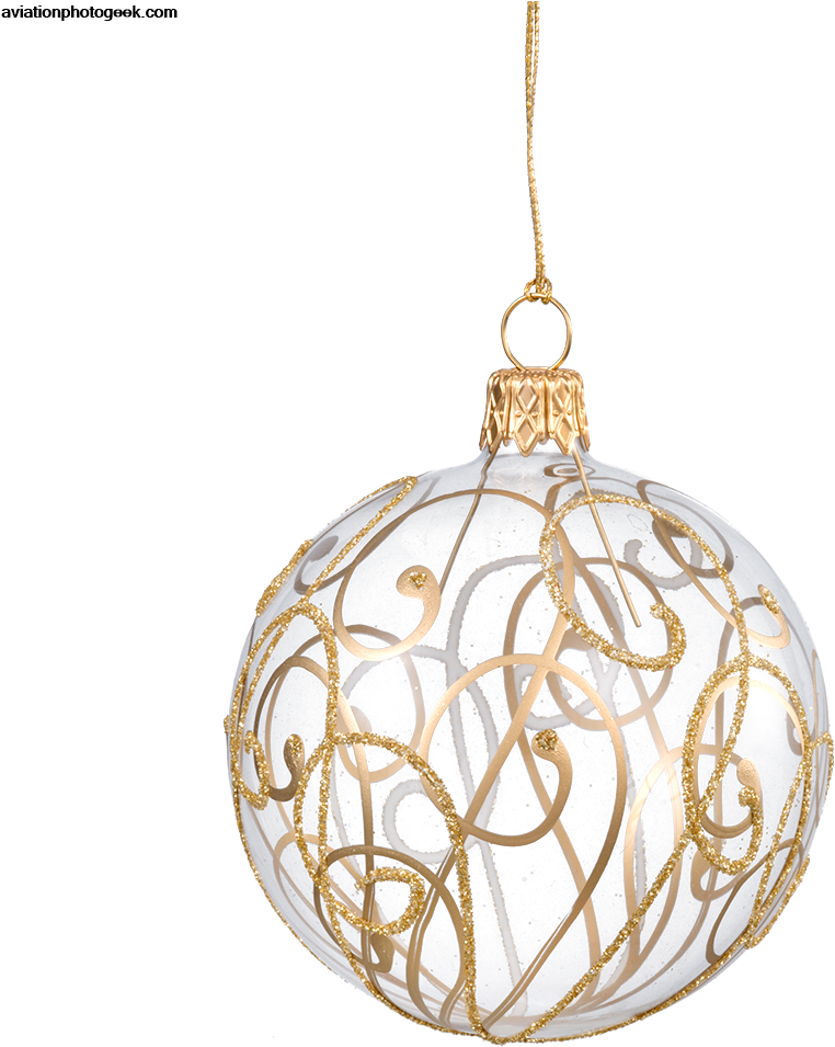 K The Wohlfahrt Online Shop Christmas Ball Ornament - Gold Christmas Balls Transparent (1000x1000), Png Download