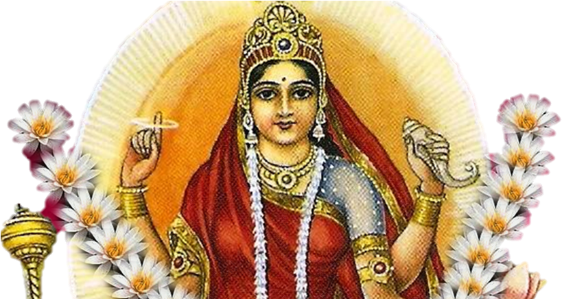 Free Saraswati Devi Png - Lakshmi (830x435), Png Download