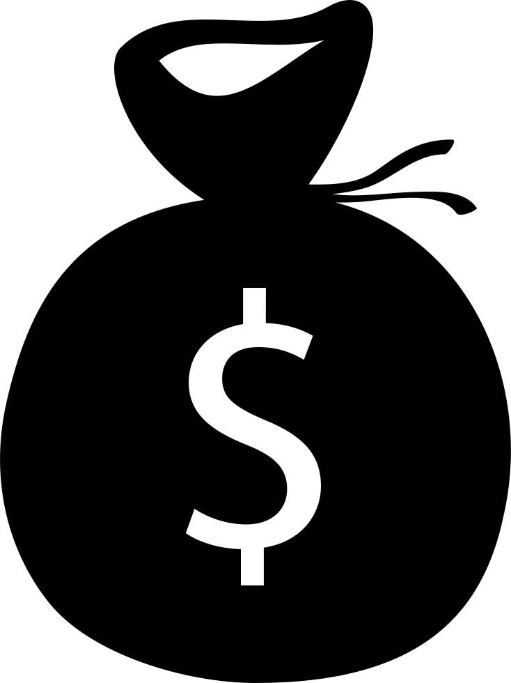 Dollar Bag Comments - Icono De Dolares (734x980), Png Download