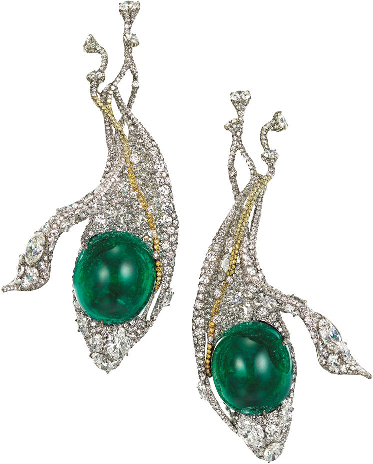Born Into A Family Of Artists, Taiwanese Jewellery - Snow Pea (873x1069), Png Download
