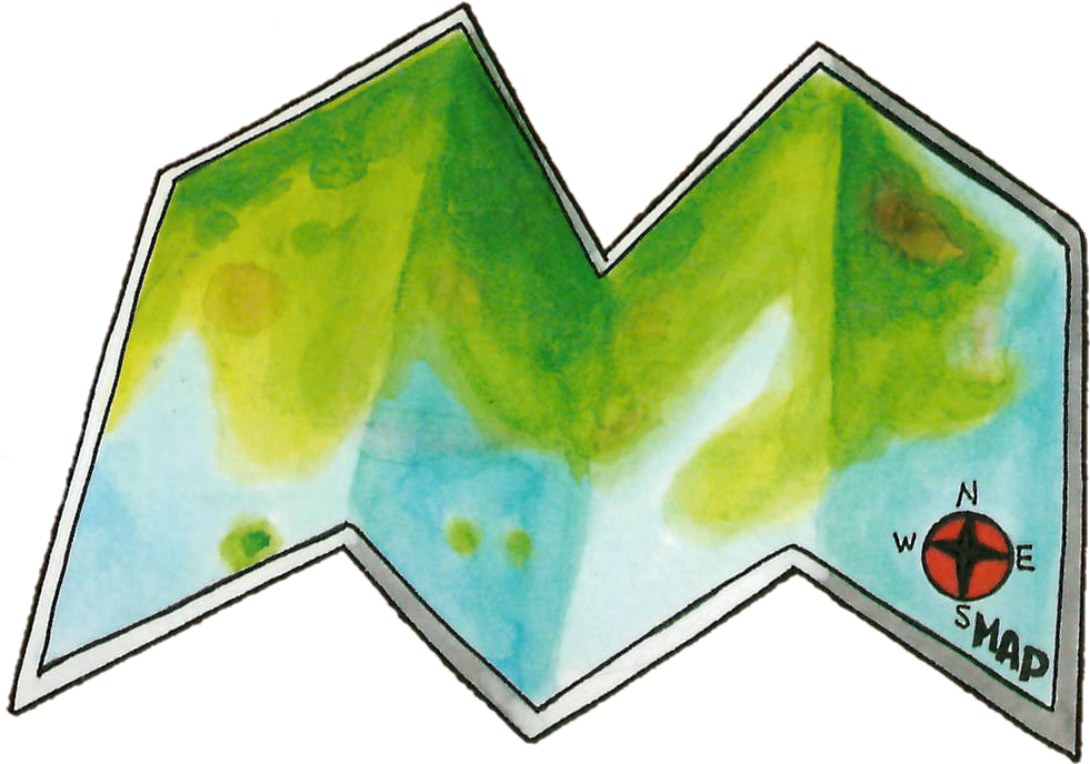 Pokemon Town Map Item (994x702), Png Download