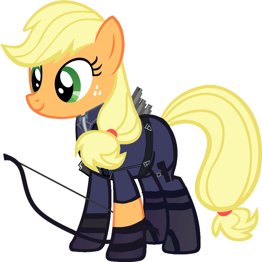 Applejack, Arrow, Artist - My Little Pony Christmas Applejack (900x1017), Png Download