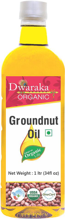 0 Dwaraka Organic Groundnut Oil - Peanut Oil (475x697), Png Download