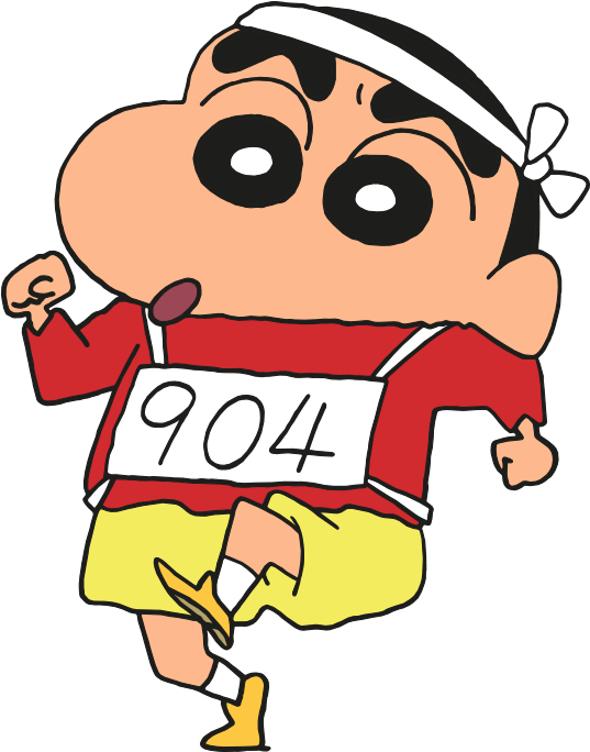 蠟筆小新25週年 2016春日部動感運動會 - Shin Chan Family (600x700), Png Download