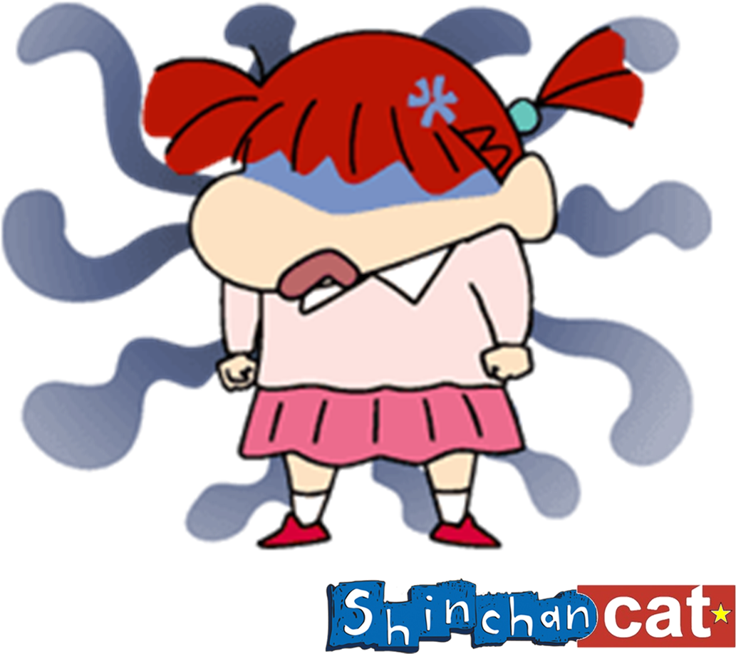 @nanako - Cat - Crayon Shinchan [book] (1180x1093), Png Download