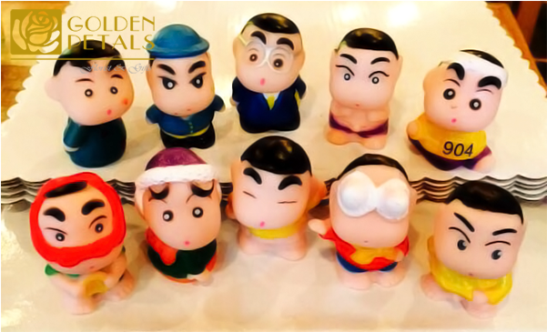 Crayon Shinchan Set - Kilogram (600x600), Png Download