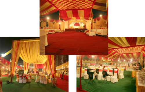 Flower Decorators Service & Party Decorators Service - Hd Image Tent House Decoration Png (500x317), Png Download