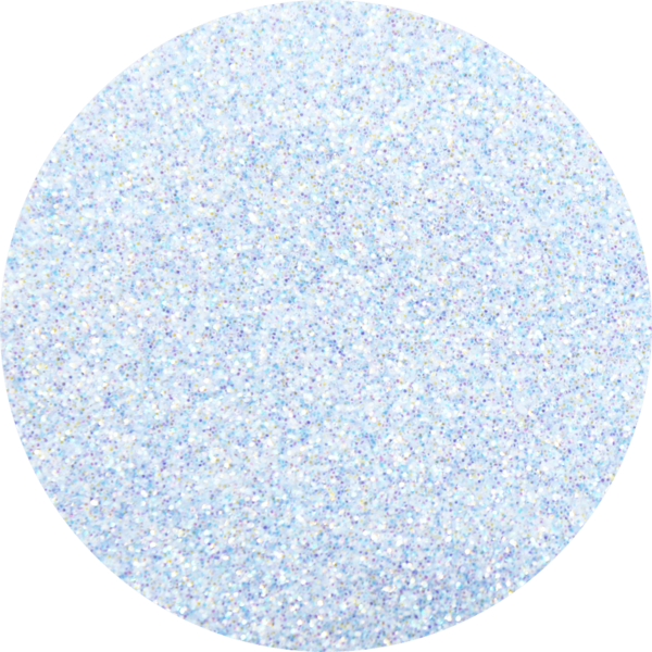 105 Forget Me Not - Blue Glitter Circle Transparent (600x600), Png Download