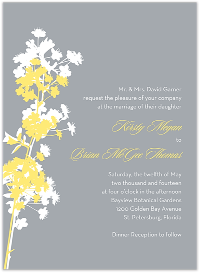 In The Meadow Wedding Invitation - Pink Butterflies And Flowers (620x620), Png Download