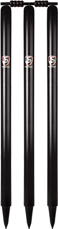 Sg Tournament Black Cricket Stump Set Of 6 With Bails - Mally Evercolor Gel Waterproof Liner (477x498), Png Download