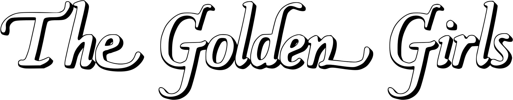 Open - Puzzle: The Golden Girls By Usaopoly (2000x441), Png Download
