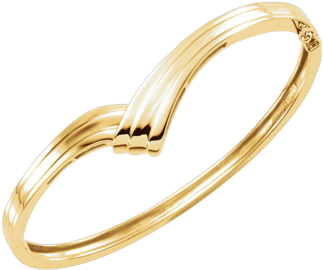 Starting At - $1,549 - - Hinged Bangle (400x400), Png Download