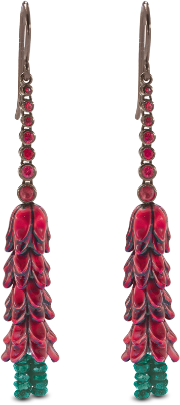 Colorblind Chlorophyll Aloe Vera Earrings - Earring (940x940), Png Download