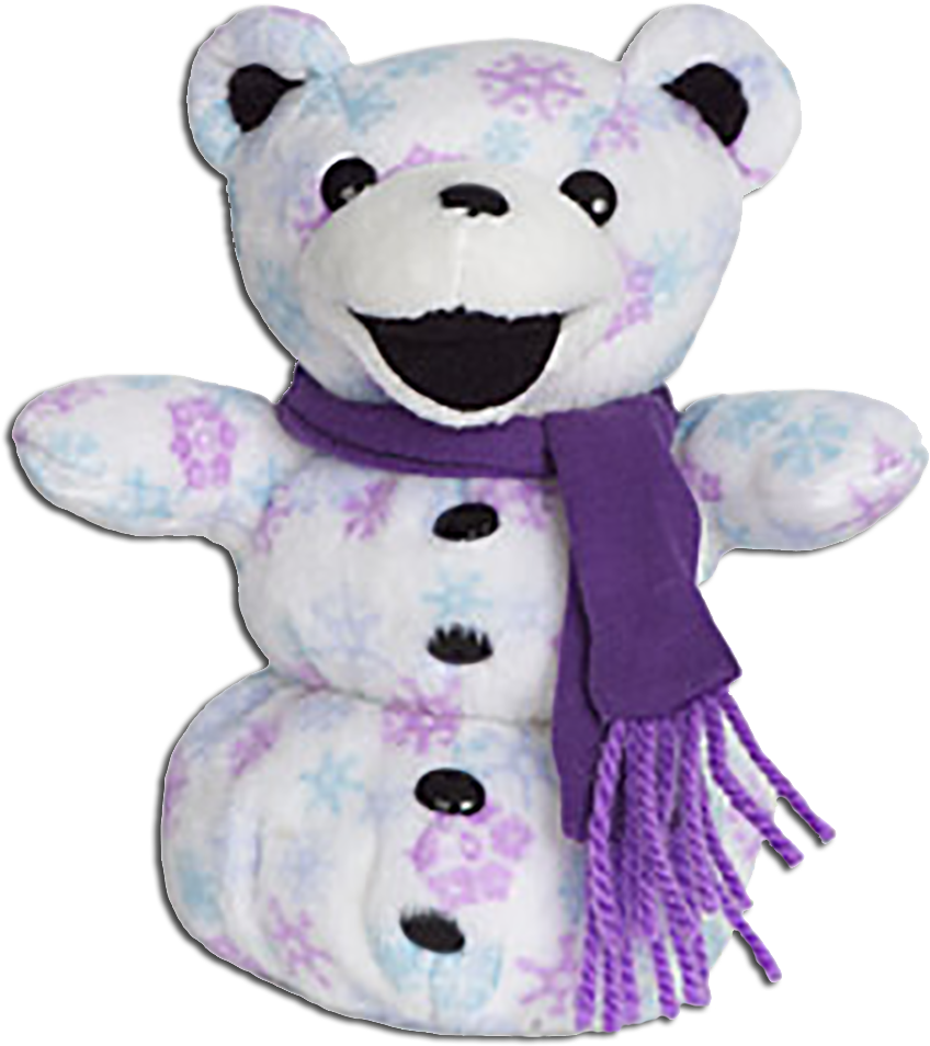 Grateful Dead Christmas Bears - Liquid Blue Grateful Dead Bear Chillin (897x1000), Png Download