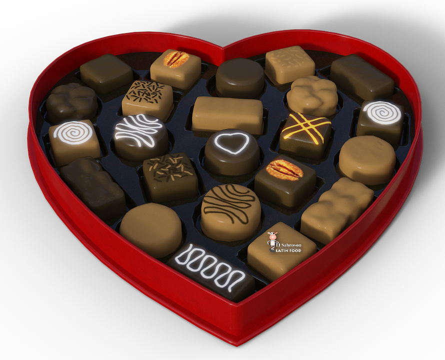 Valentines Day Restaurant Williamsburg - Chocolate (890x720), Png Download