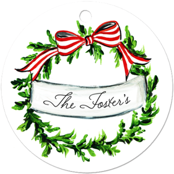 Wreath Ornament - Wreath (480x480), Png Download