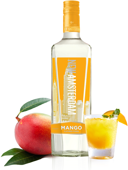 New Amsterdam Original Vodka - New Amsterdam Mango (521x694), Png Download