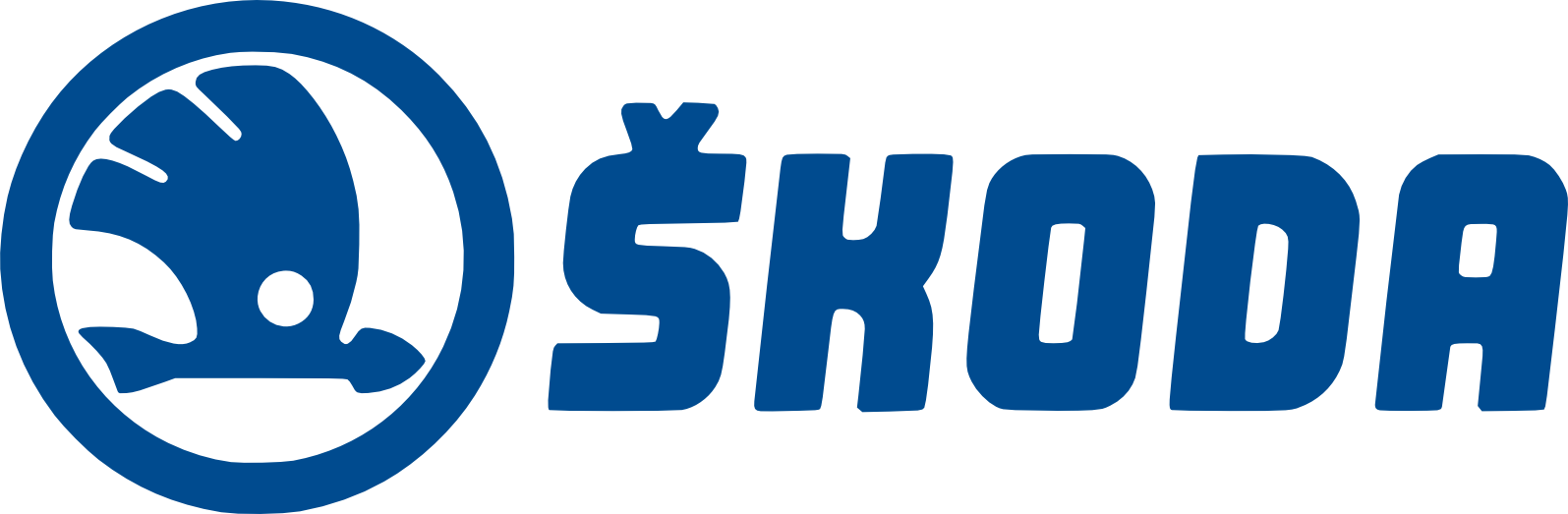 Škoda Logo Png (1595x523), Png Download