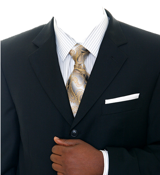Man Suit Photo Frame (320x480), Png Download