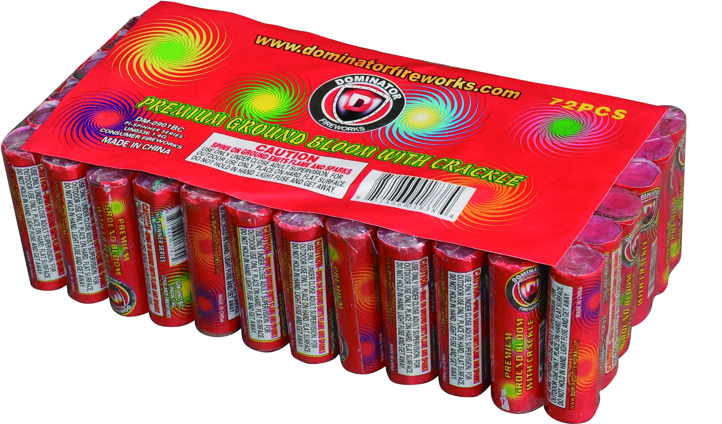Premium Ground Bloom With Crackle 12 Packs Of - Ground Bloom Flower Fireworks (2914x1842), Png Download