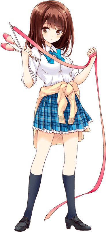 Shiina Kokomi - Girlfriend Kari Tatoo (640x880), Png Download