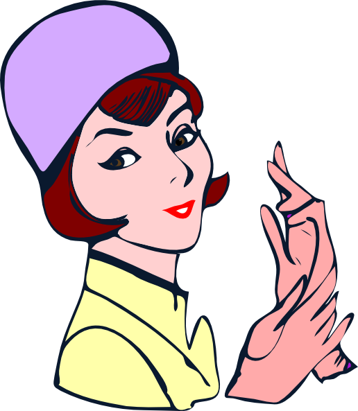 Lady Image Clip Art (516x593), Png Download